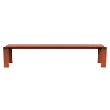 Seu Bench: Extra Large + Terracotta