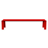 Seu Bench: Extra Large + Traffic Red