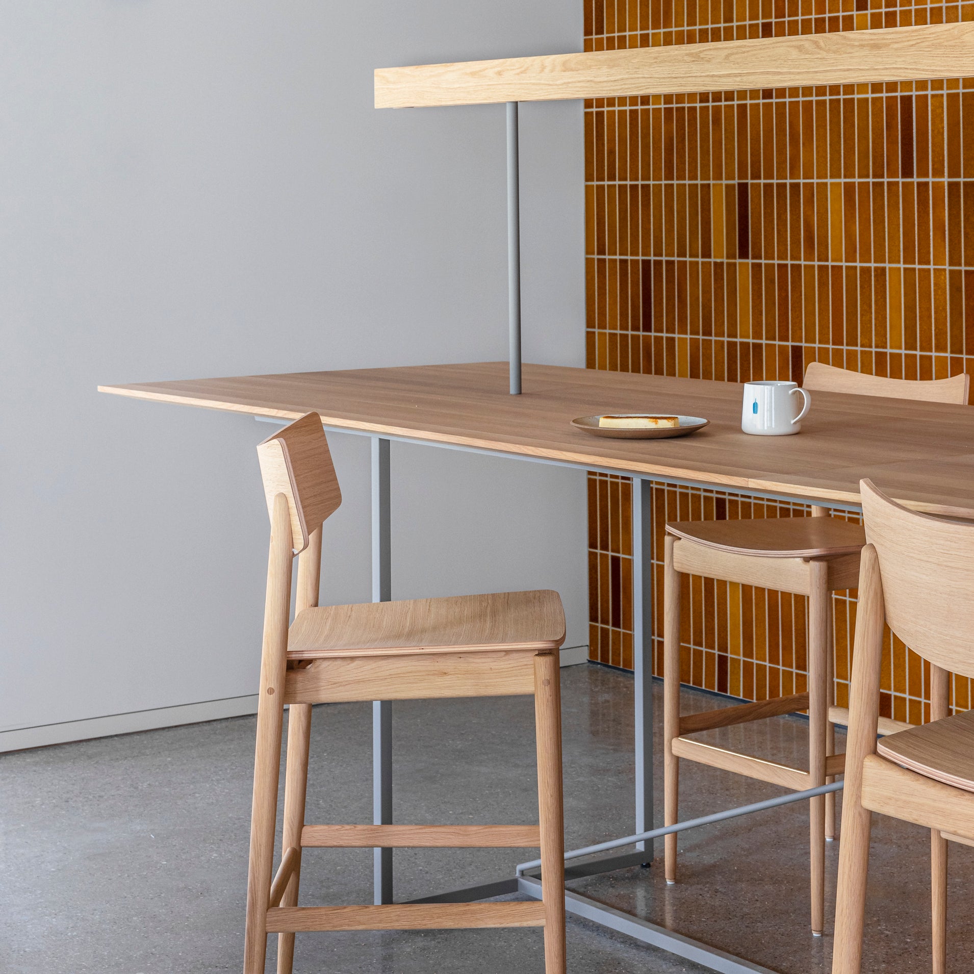 Shibuya Cafe Counter Chair A-BS01: LS