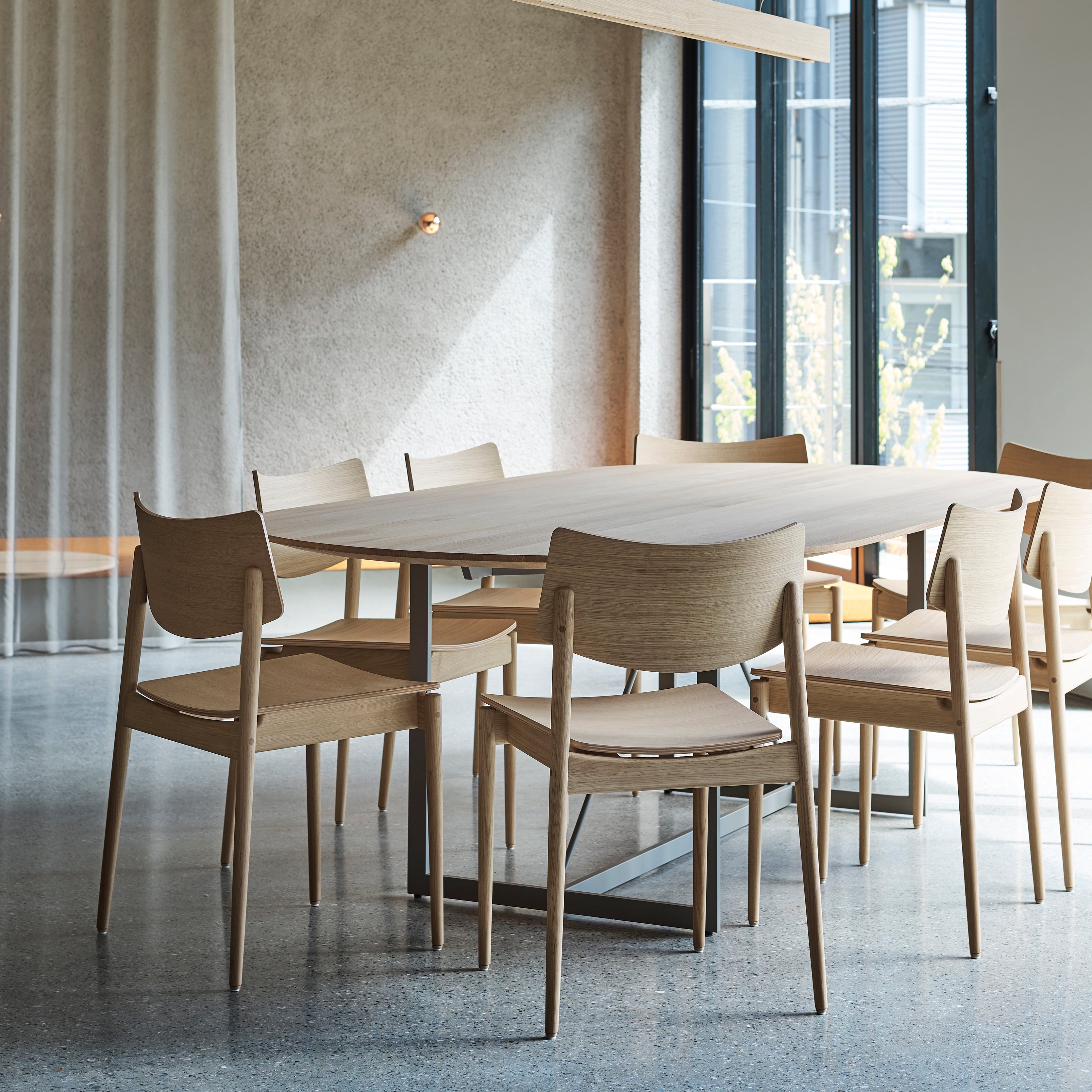 Shibuya Cafe Dining Chair A-DC01: LS