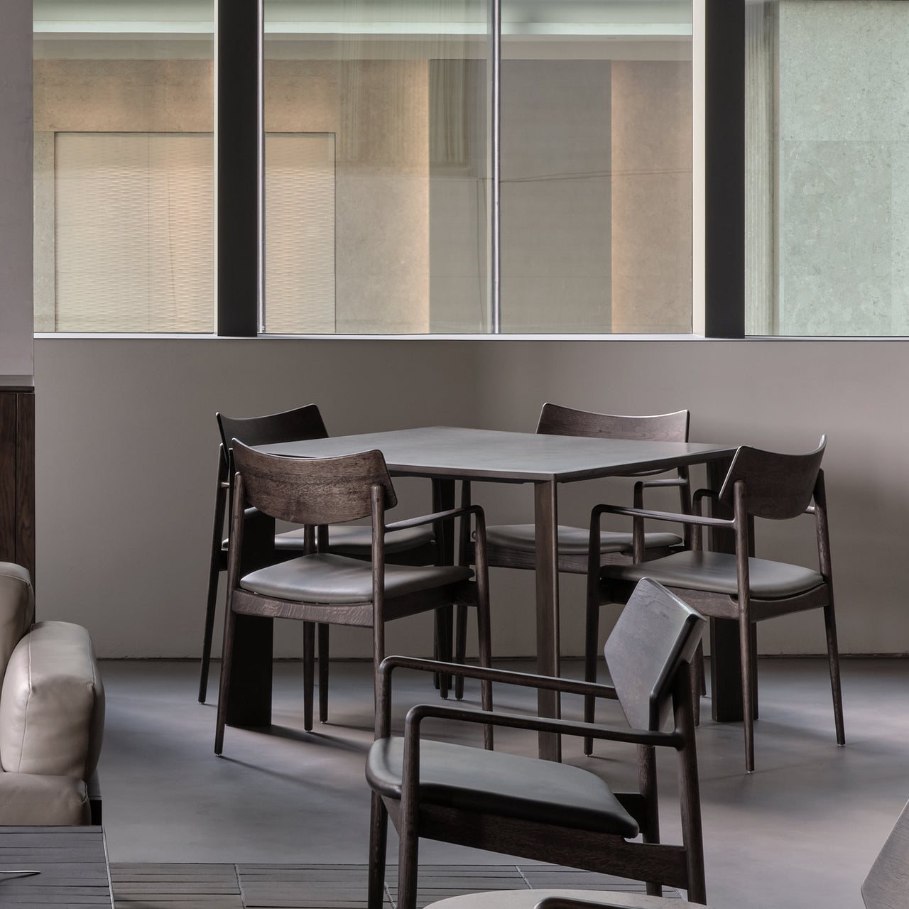Shibuya Cafe Dining Chair A-DC02: LS