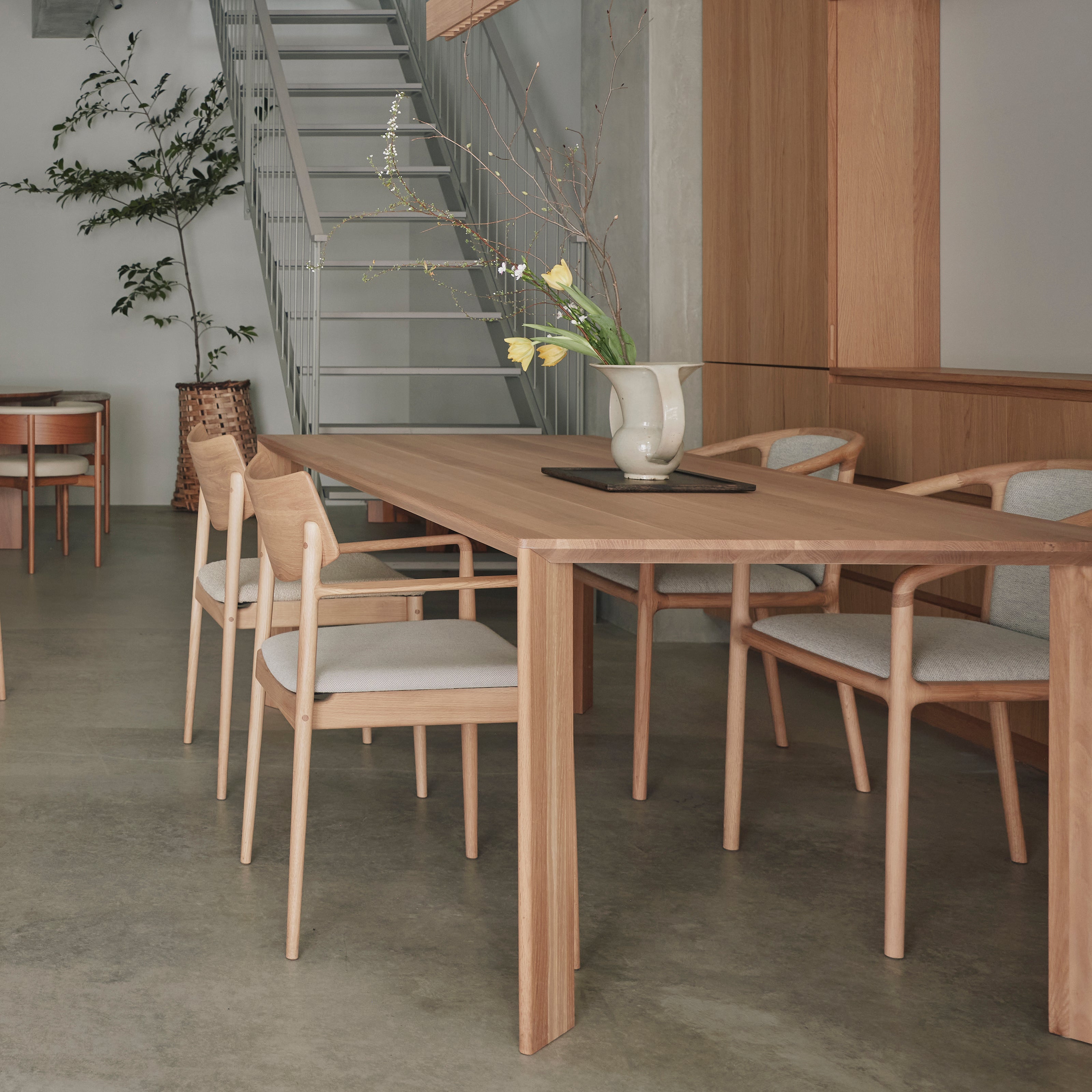 Shibuya Cafe Dining Chair A-DC02: LS