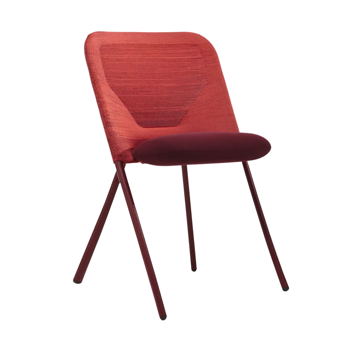 Shift Folding Dining Chair: Bright Red