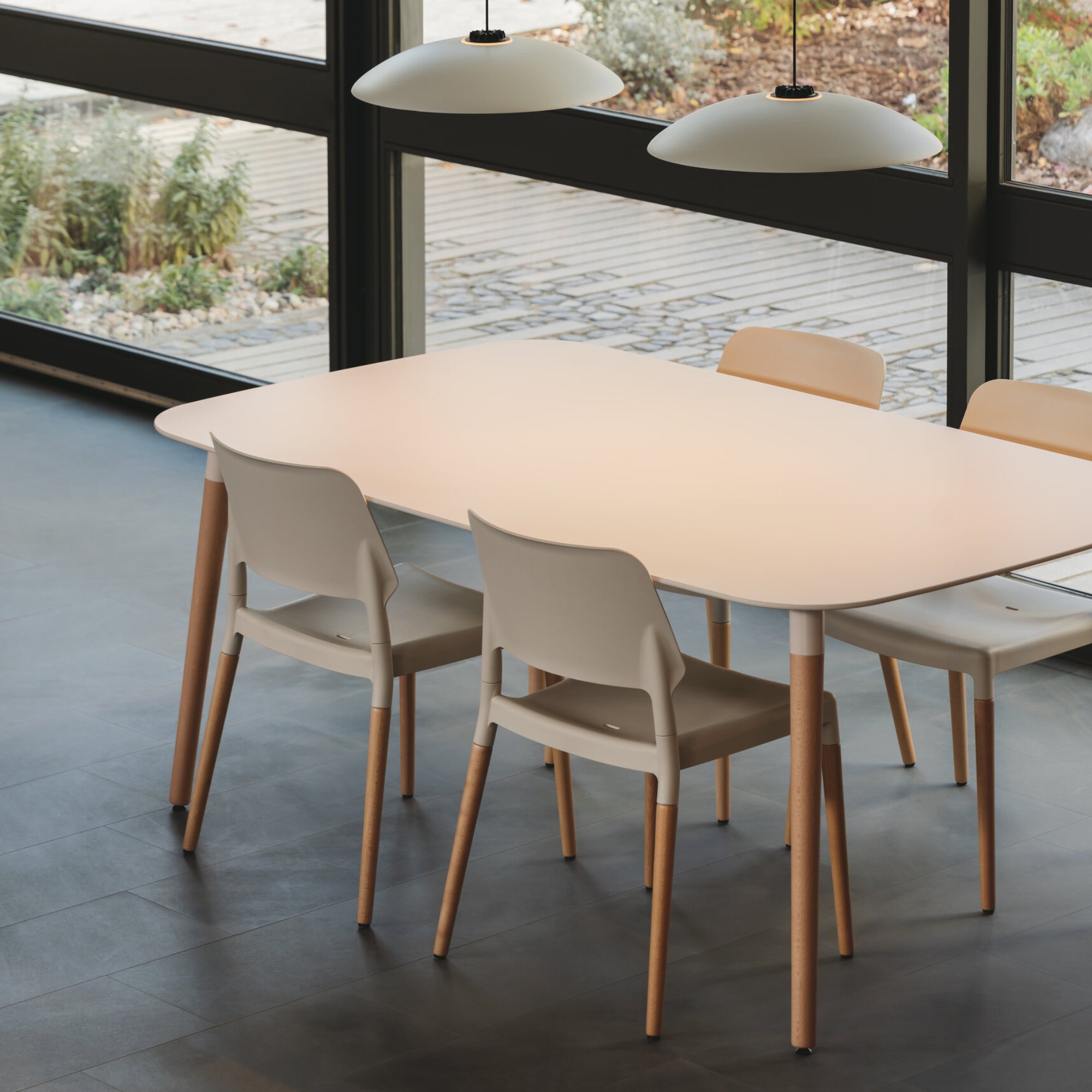 Belloch Chair: Outdoor + Stacking