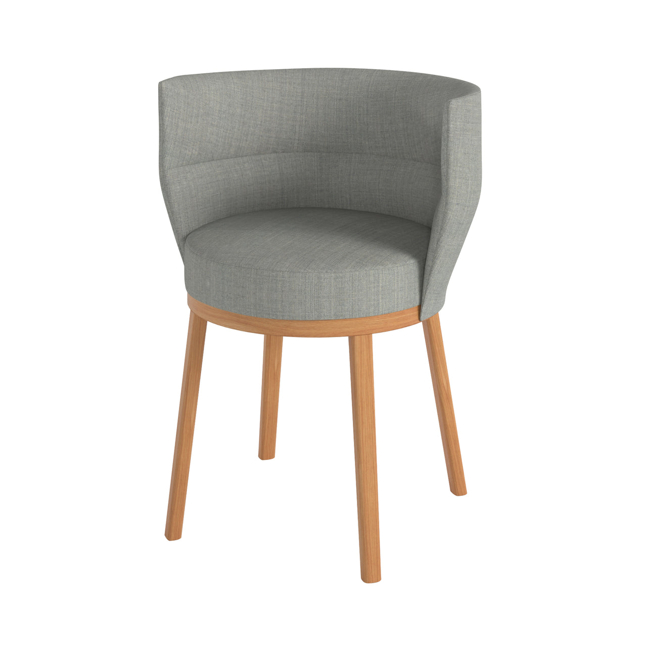 Sena Chair: Wood + Super-Matt Oak