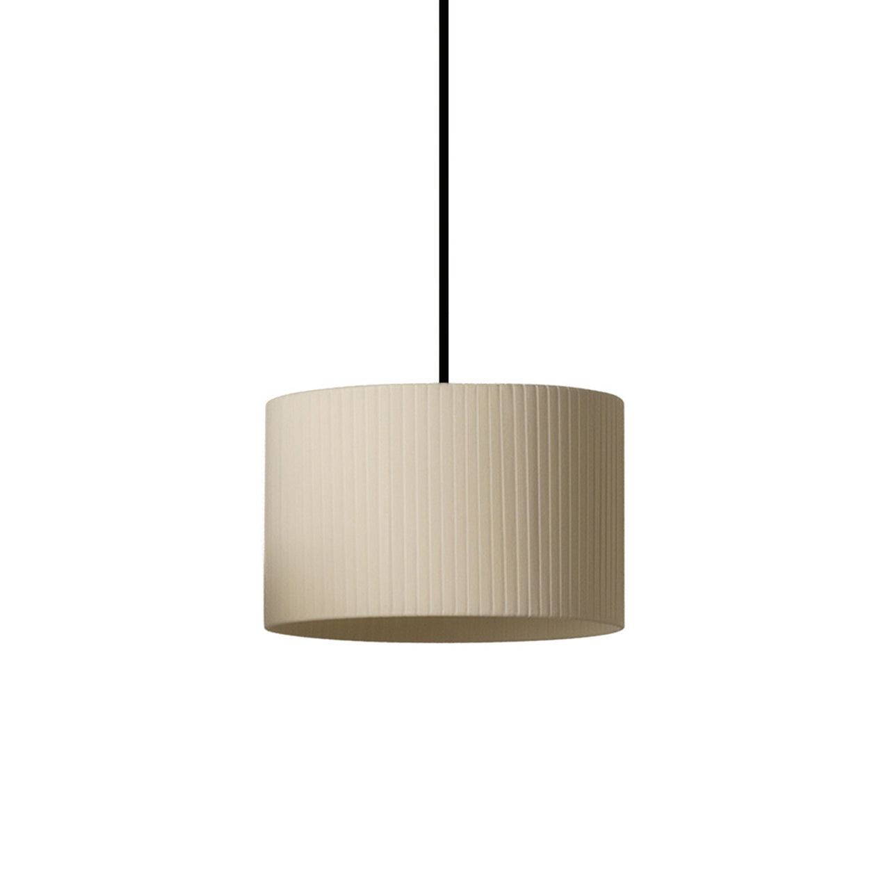 Sisisi Cilindricas PT2 Pendant Lamp: Natural + Black
