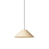 Sisisi MT4 Pendant Lamp: Stitched Beige + Textured Black + Black