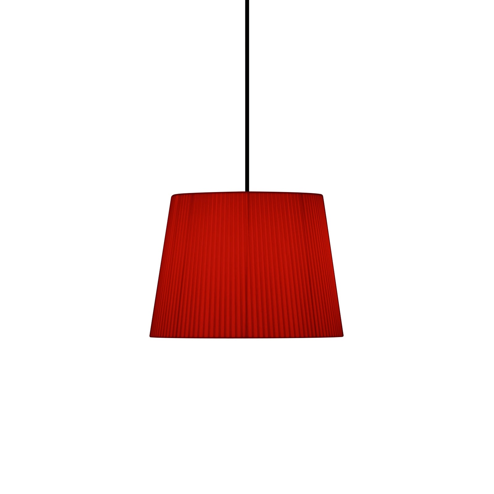 Sísísí Cónicas GT3 Pendant Lamp: Red-Amber + Black