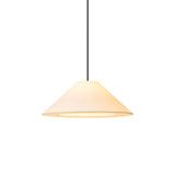 Sísísí Cónicas Planas MT5 Pendant Lamp: White + Black