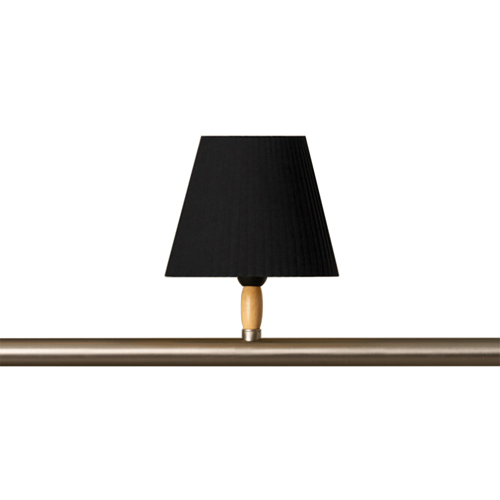 Sistema Fonda Pendant Lamp: 1 Lampshades + P1 + Black