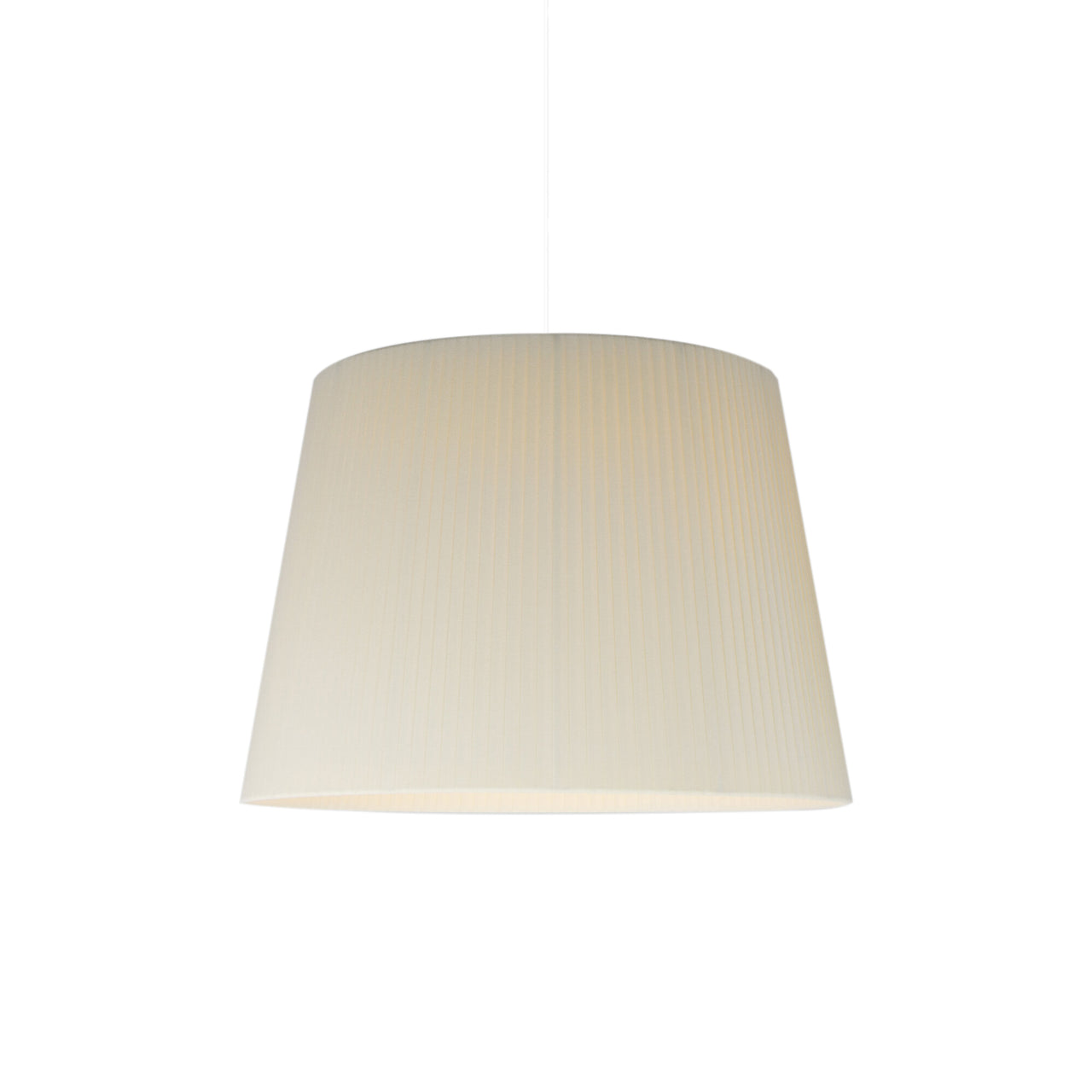 Sísísí Cónicas GT1 Pendant Lamp: Natural + White