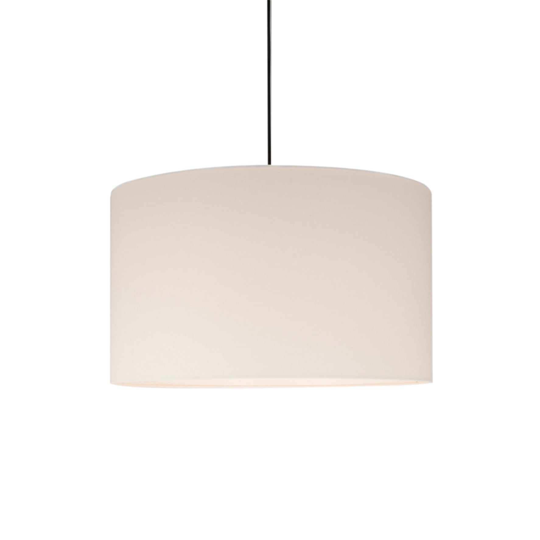 Sistema Sísísí GT2 Pendant Lamp: White Linen + Black