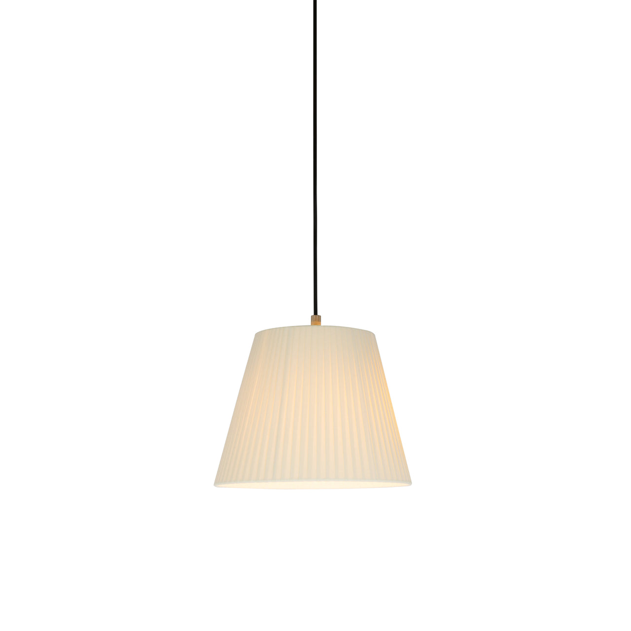 Sísísí Cónicas MT1 Pendant Lamp: Red-Natural + Black