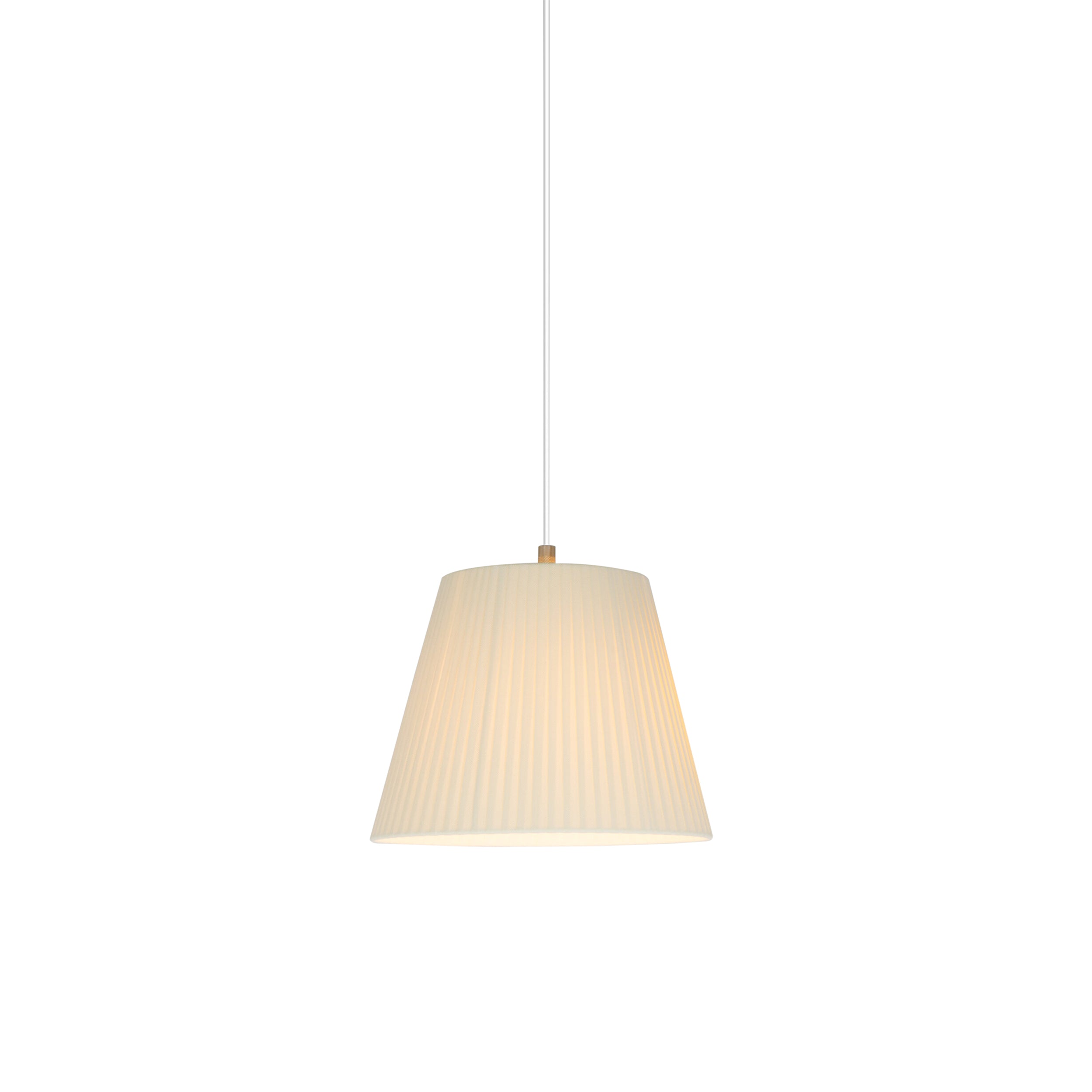 Sísísí Cónicas MT1 Pendant Lamp: Red-Natural + White