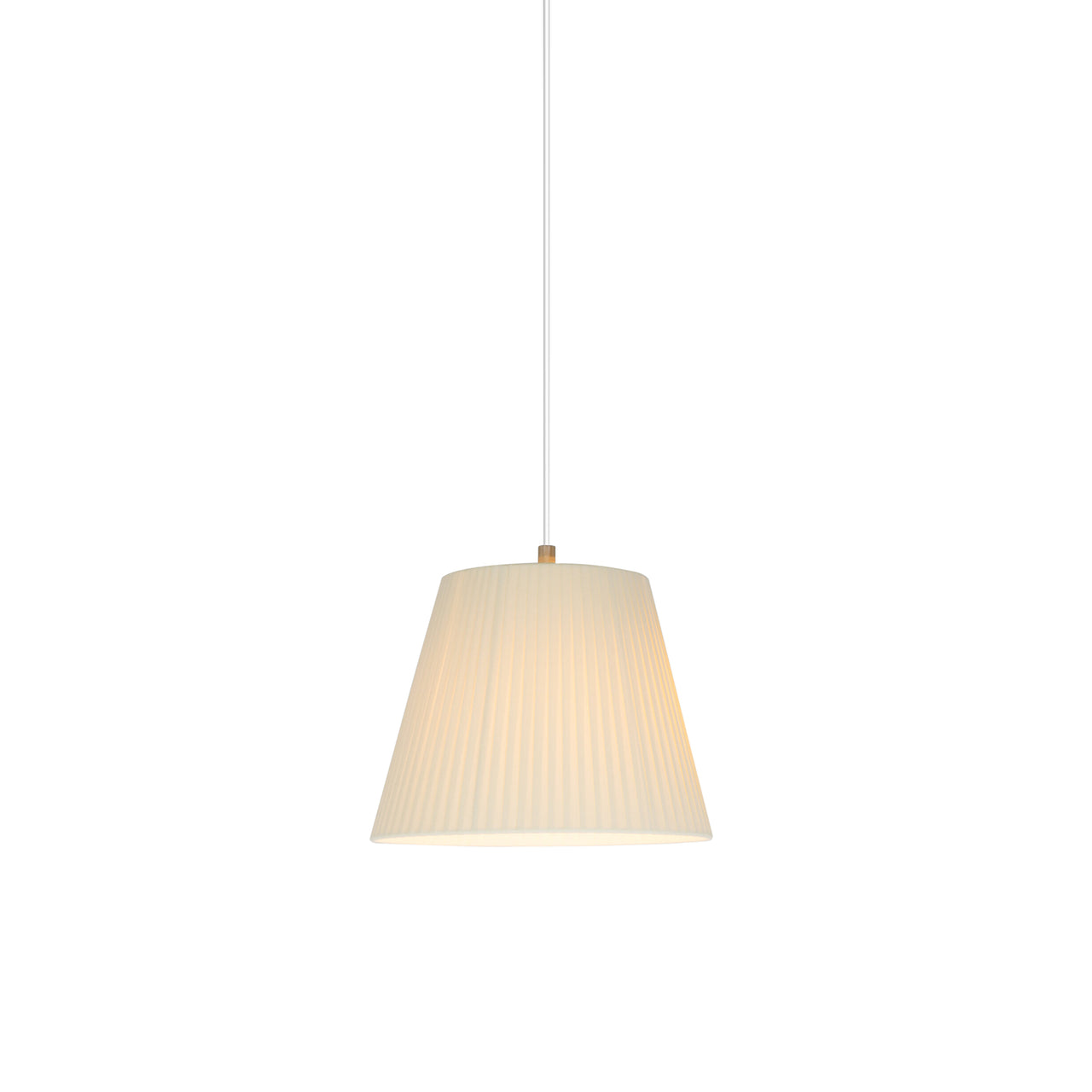 Sísísí Cónicas MT1 Pendant Lamp: Red-Natural + White