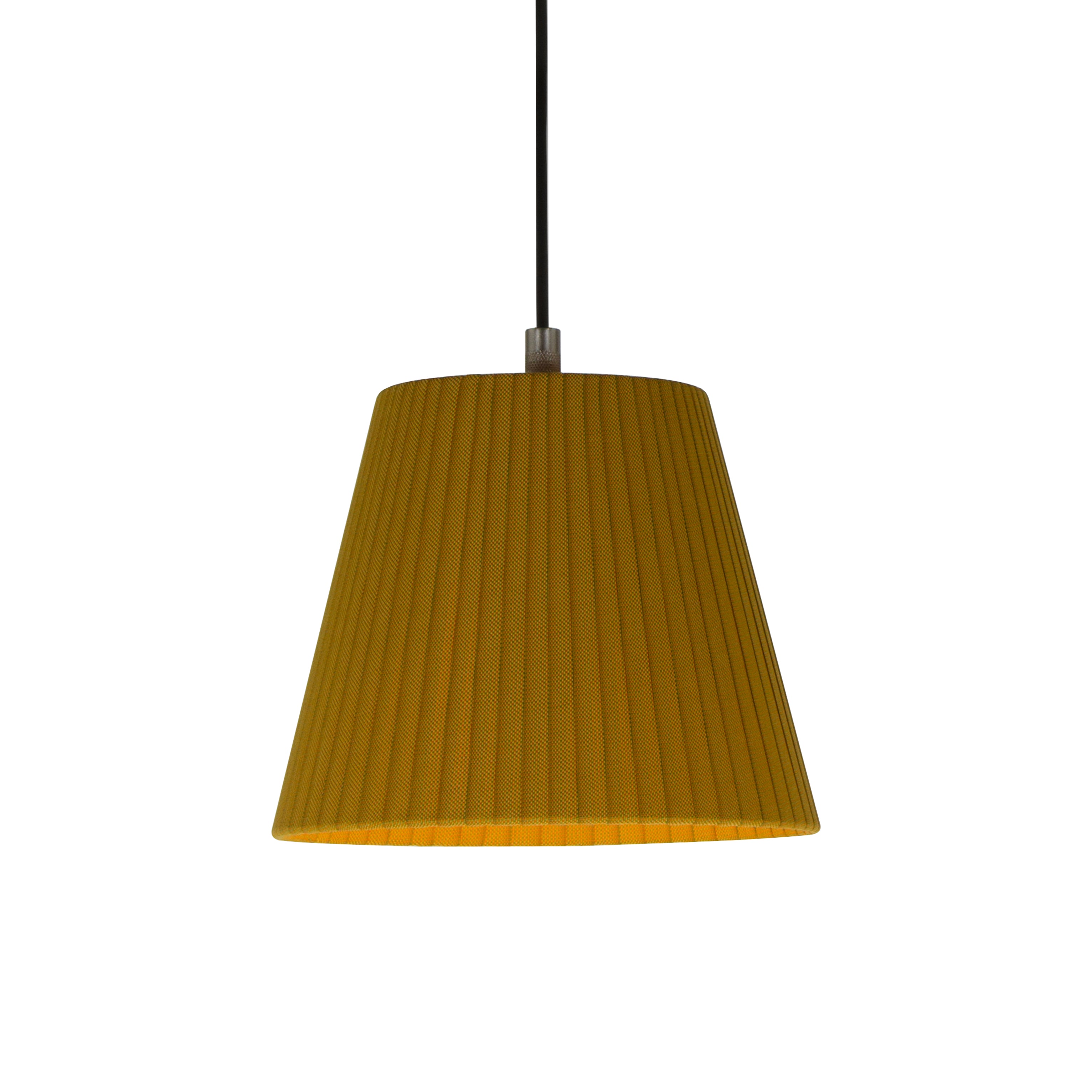 Sisisi Conicas PT1 Pendant Lamp: Mustard + Black