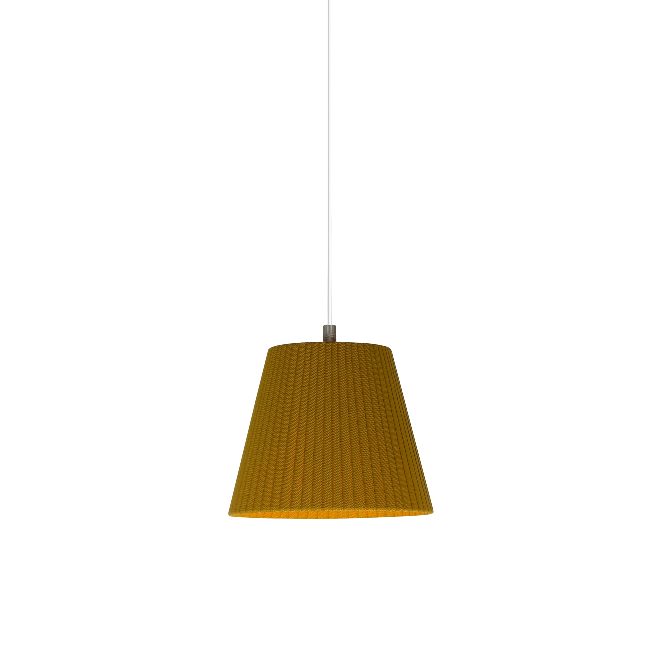 Sísísí Cónicas MT1 Pendant Lamp: Mustard + White