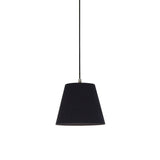 Sísísí Cónicas MT1 Pendant Lamp: Black + Black