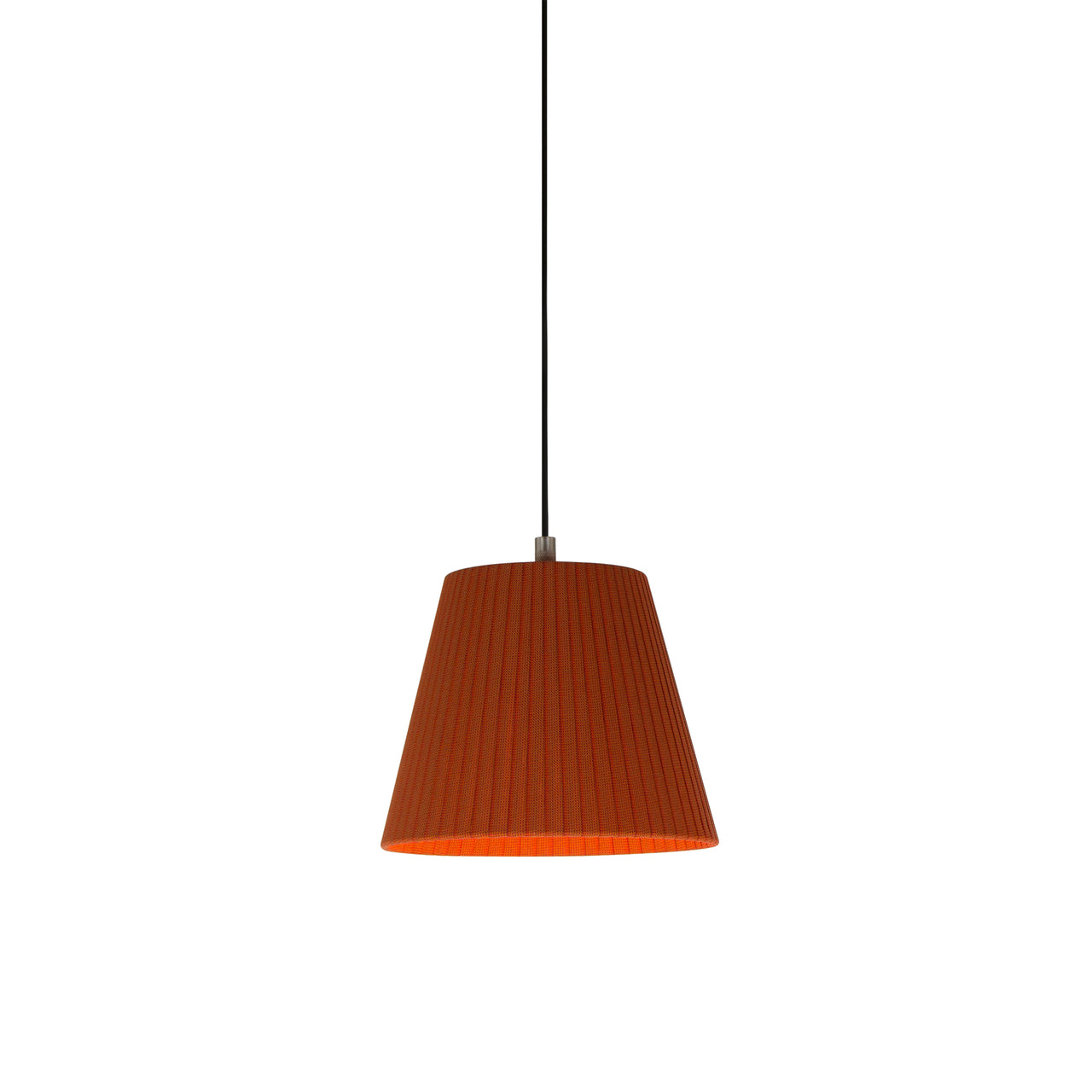 Sísísí Cónicas MT1 Pendant Lamp: Red-Tile + Black