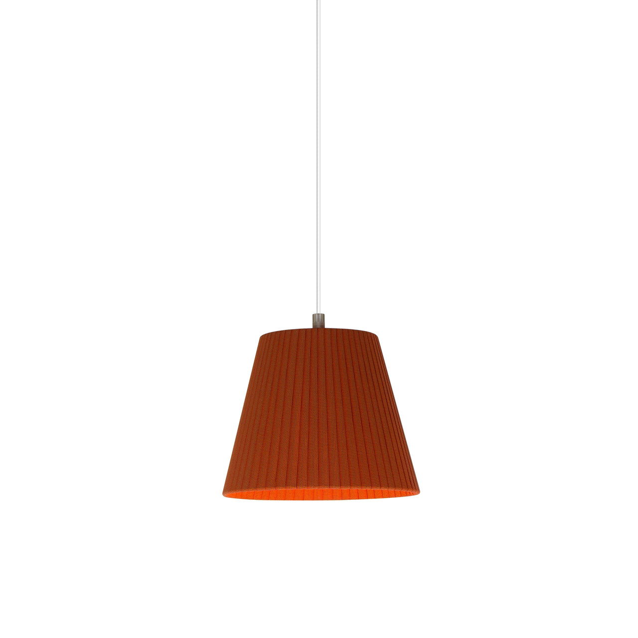 Sísísí Cónicas MT1 Pendant Lamp: Red-Tile + White