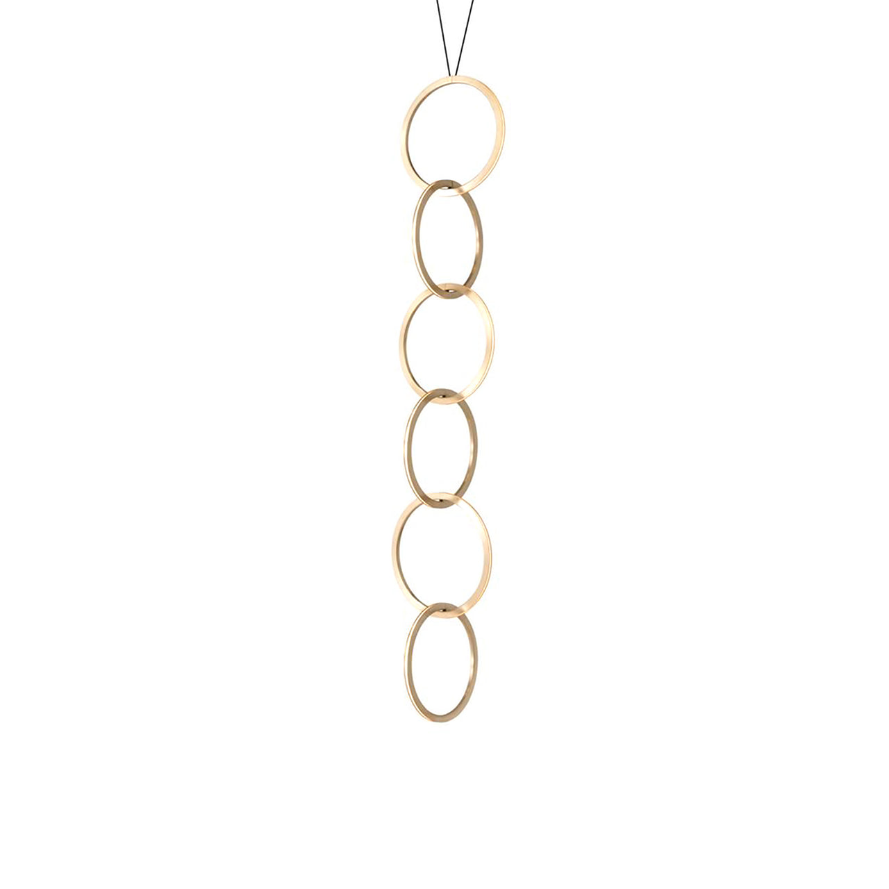 Circus 500 Pendant: 6 + Brass