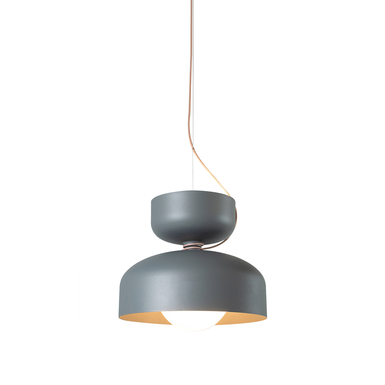 Spotlight Volumes Pendant Light: E+B + Avocado