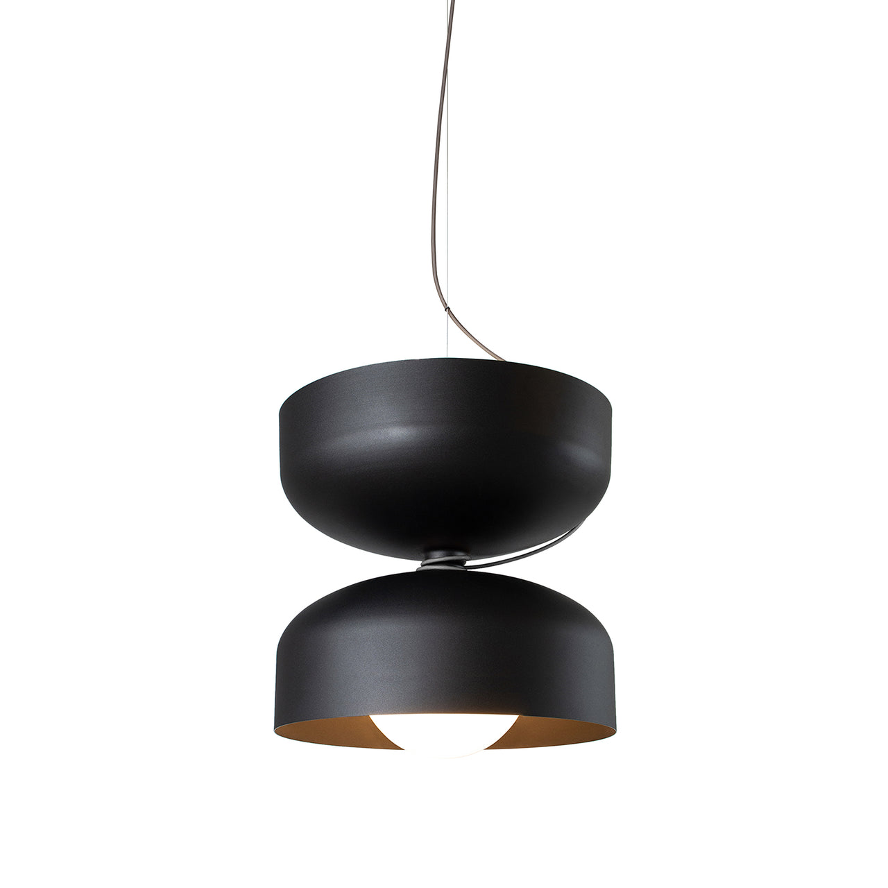 Spotlight Volumes Pendant Light: E+E + Black