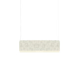 Slab 150 Pendant Light: White Wool