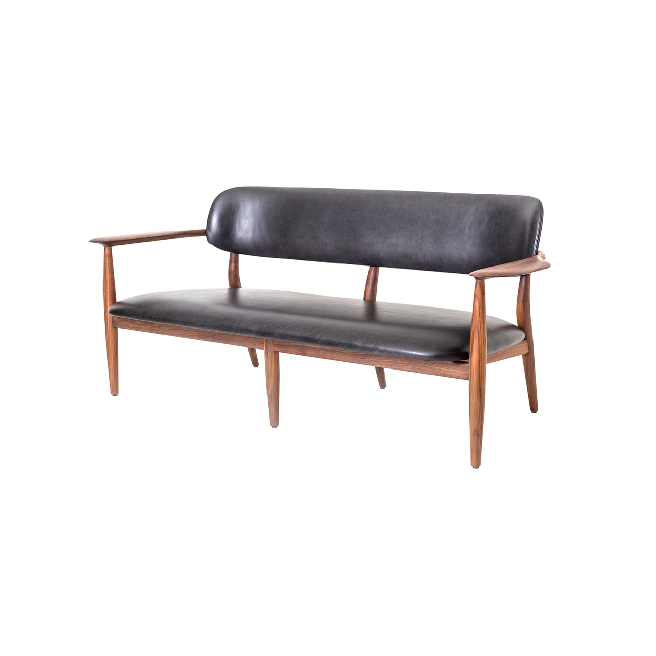 Slow Lounge Chair 2 Seater: Natural Walnut