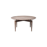Slow Coffee Table: Round + Soaped Walnut
