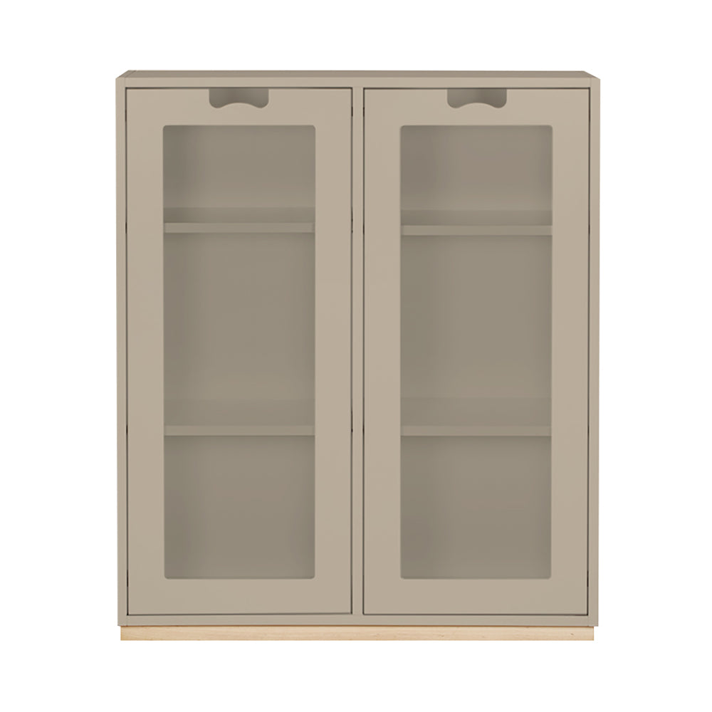 Snow E Cabinet: Glass Doors + Large - 16.5