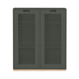 Snow E Cabinet: Glass Doors + Large - 16.5