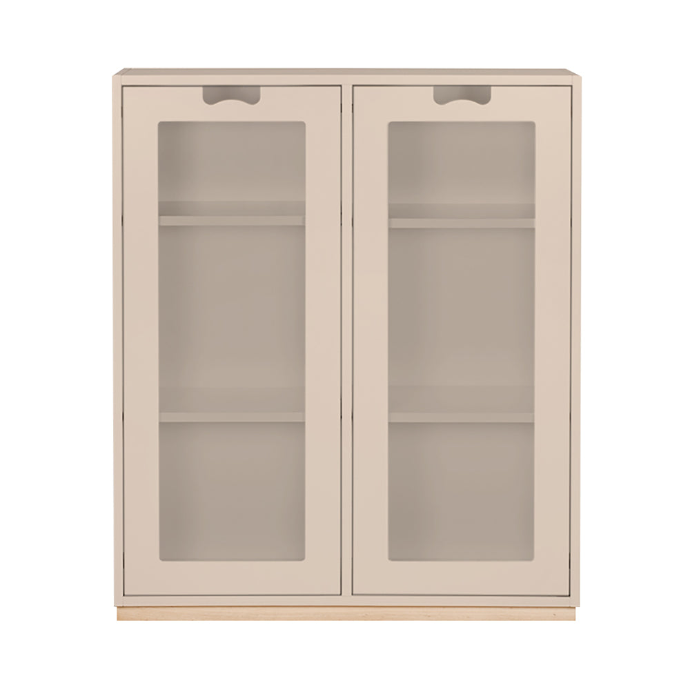 Snow E Cabinet: Glass Doors + Large - 16.5