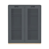 Snow E Cabinet: Glass Doors + Large - 16.5