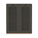 Snow E Cabinet: Glass Doors + Large - 16.5