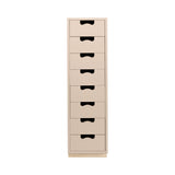 Snow J Storage Unit with Drawers: 8 + Rose 