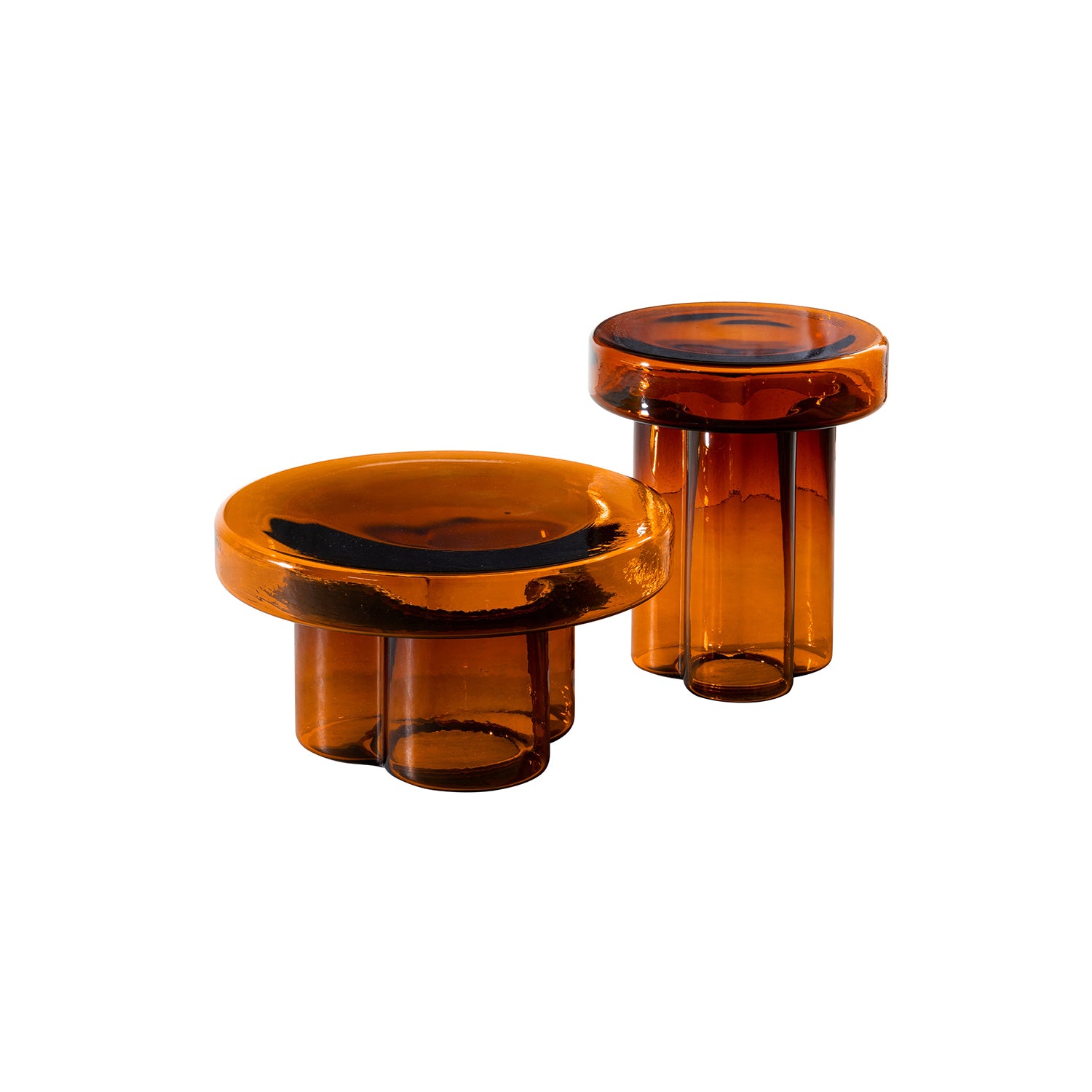 Soda Coffee + Side Table: Side Table + Coffee Table + Amber