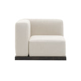 Sofa Modules N-S02: Smoked Oak + Arm Sofa - Right