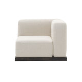 Sofa Modules N-S02: Smoked Oak + Arm Sofa - Left
