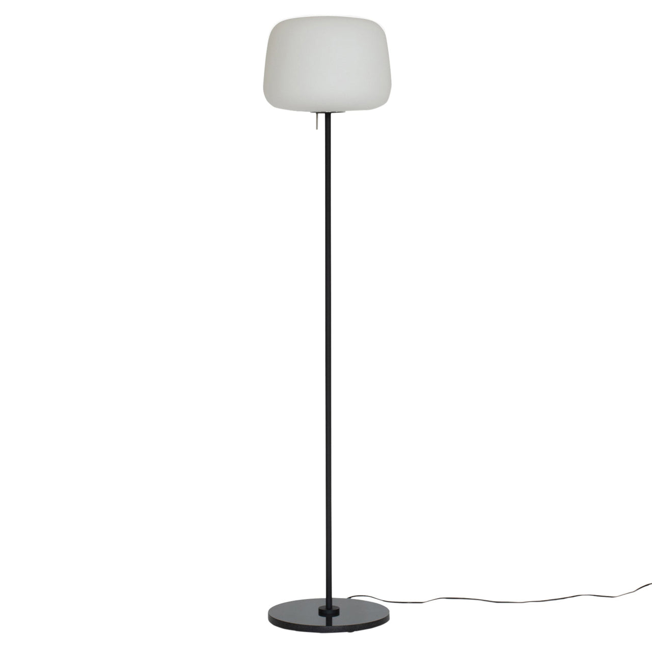 Soft Floor Light: Black + Black Granite