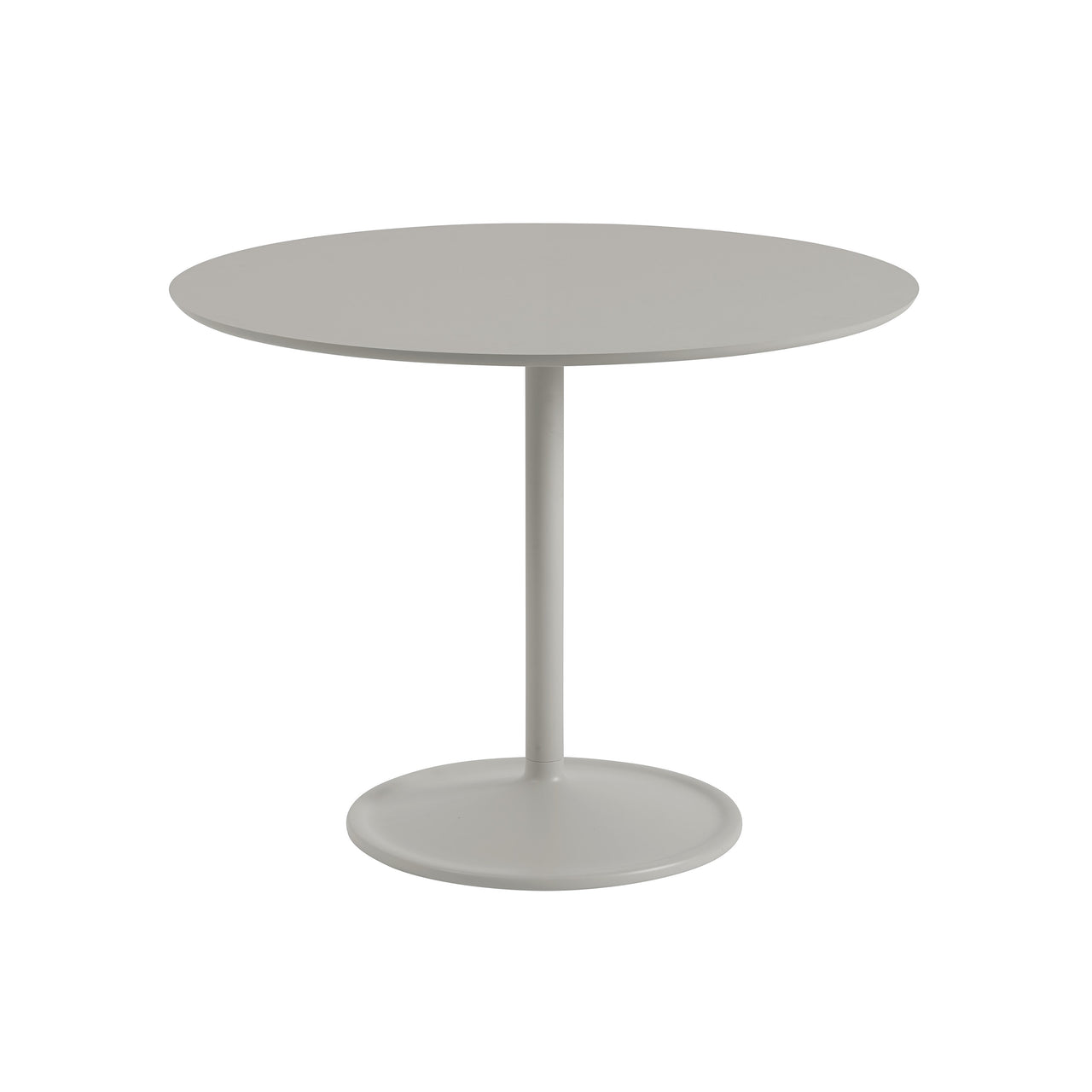 Soft Table: Low + Grey Linoleum + Grey