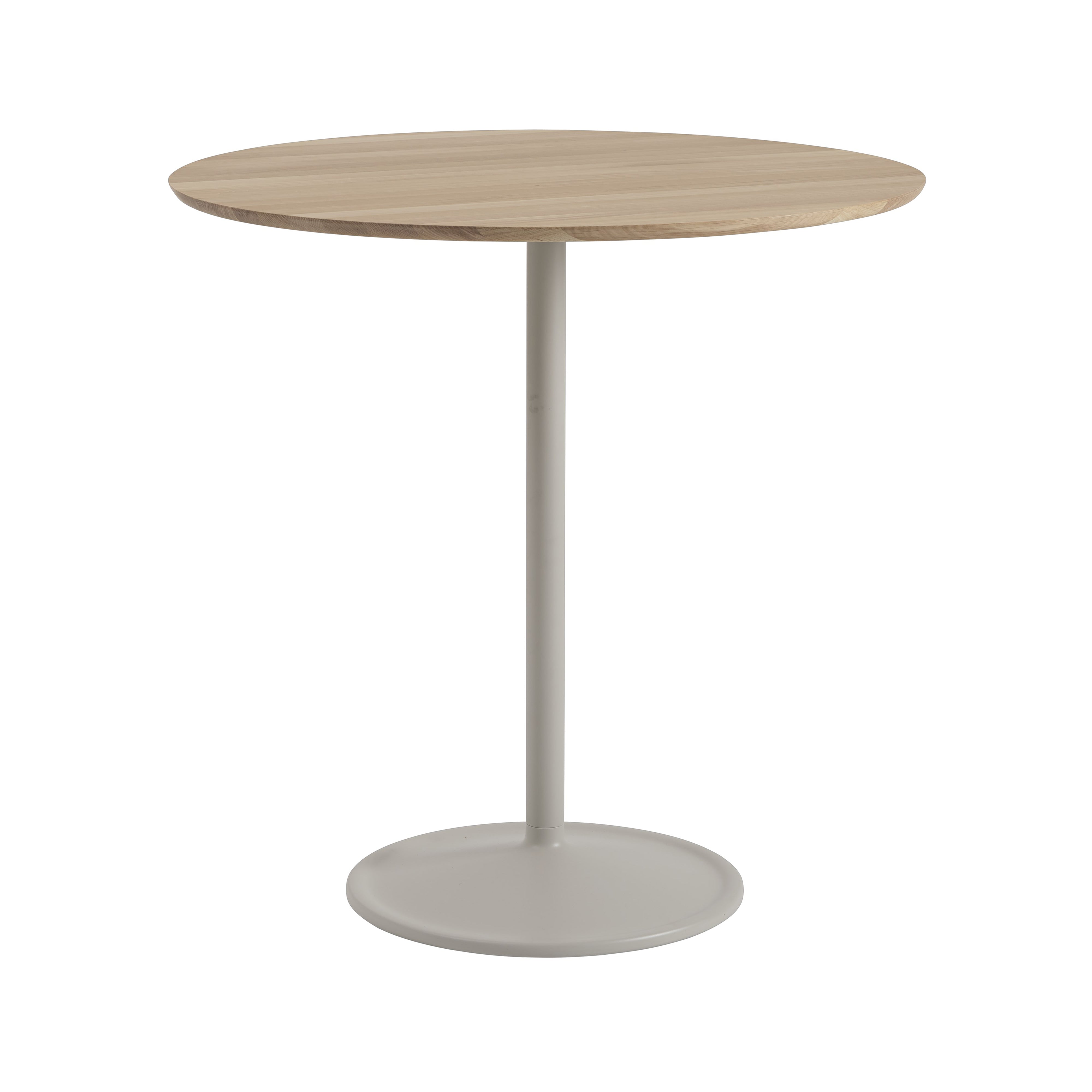 Soft Table: Medium + Solid Oak + Grey