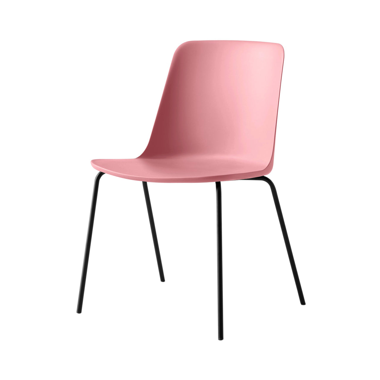 Rely Stacking Chair HW65: Soft Pink