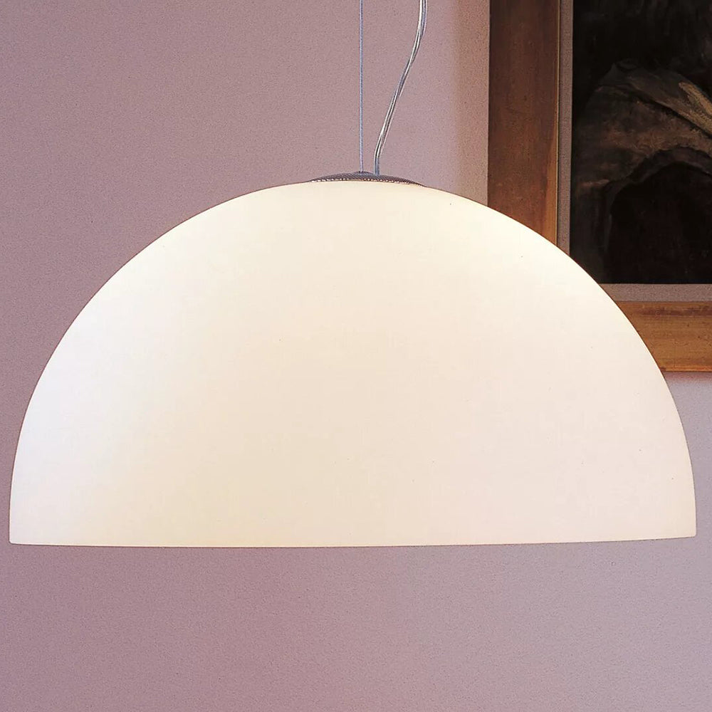 Sonora Suspension Lamp: Glass