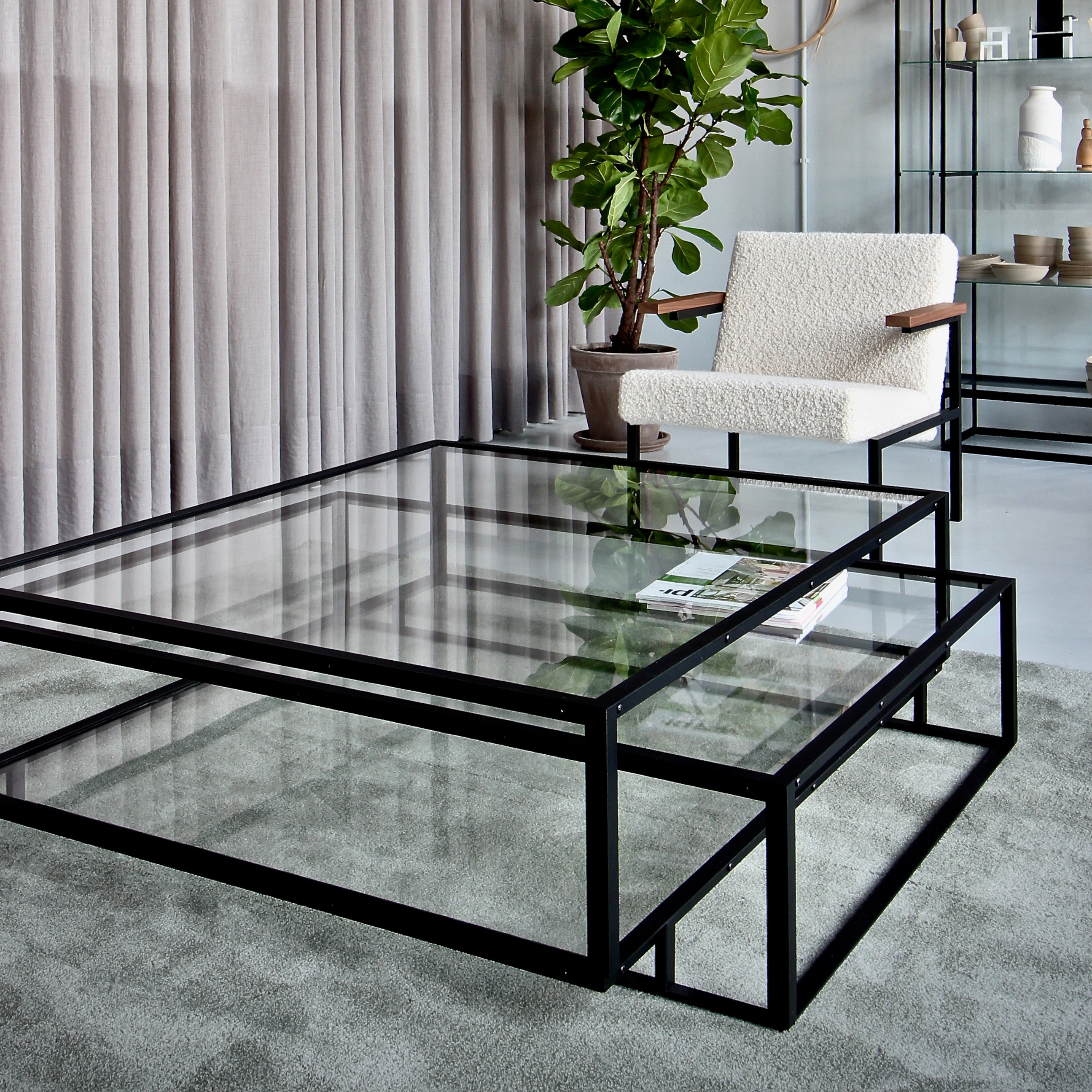 Tangled Square Coffee Table: LS