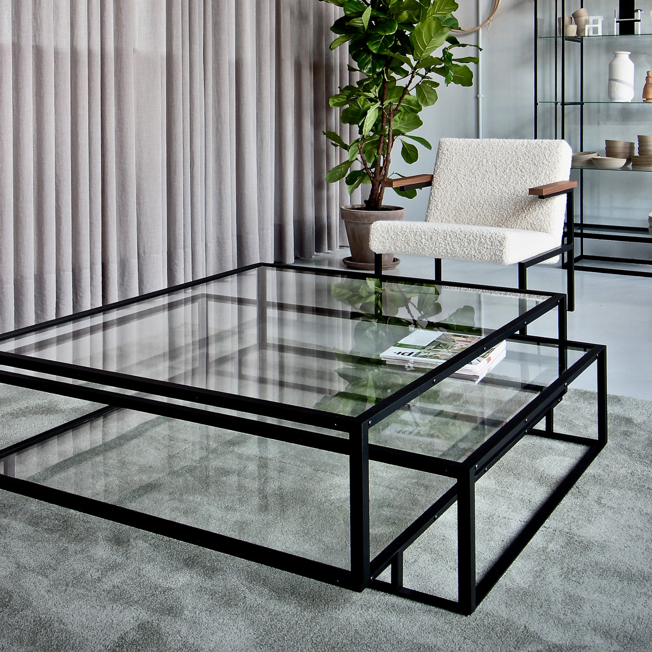 Tangled Square Coffee Table: LS
