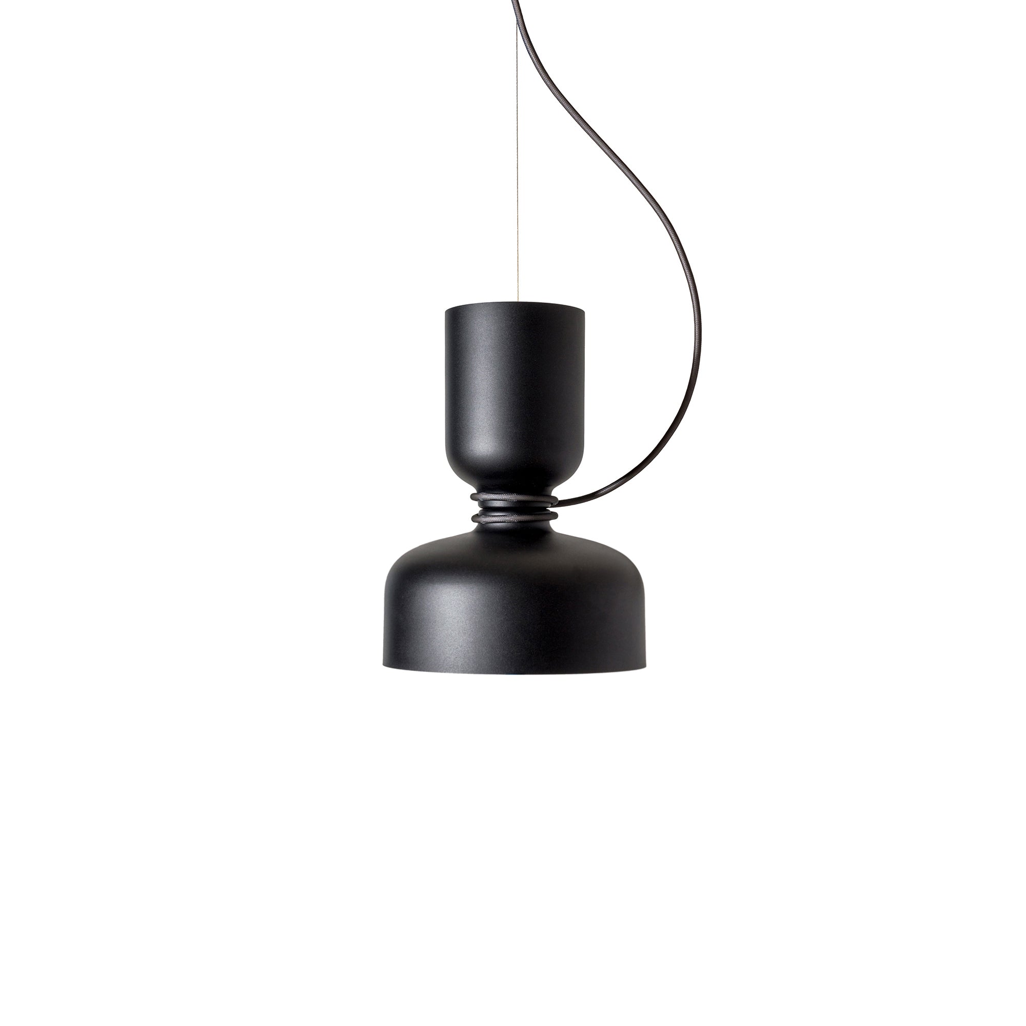 Spotlight Volumes Pendant Light: A+C + Black