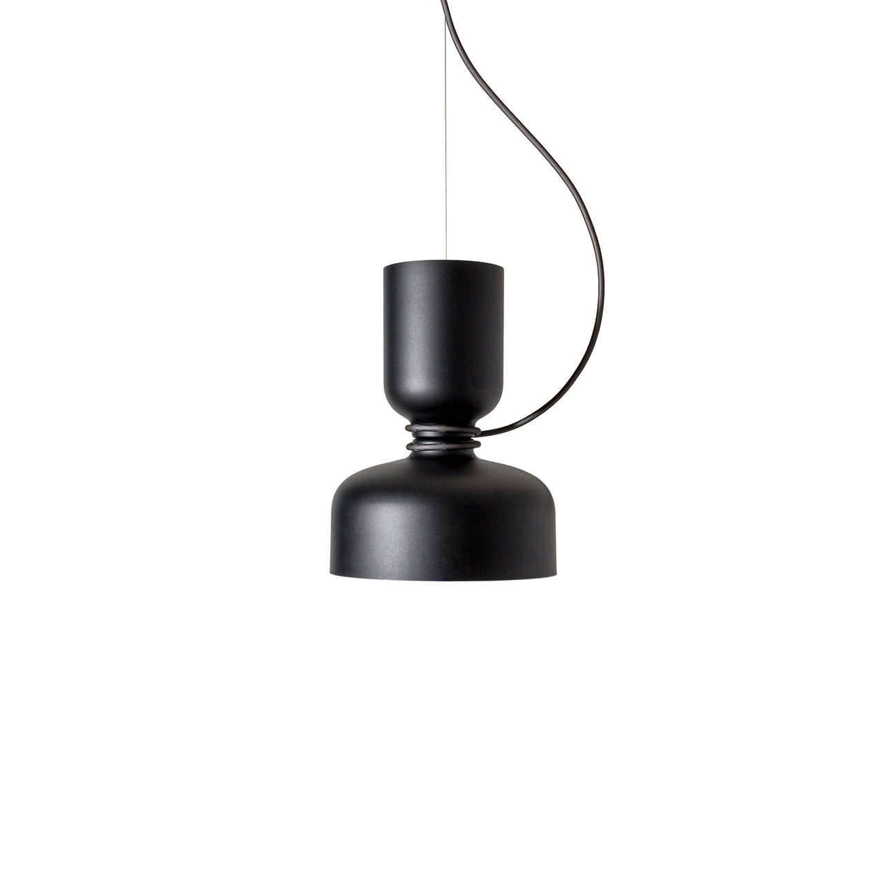 Spotlight Volumes Pendant Light: A+C + Black