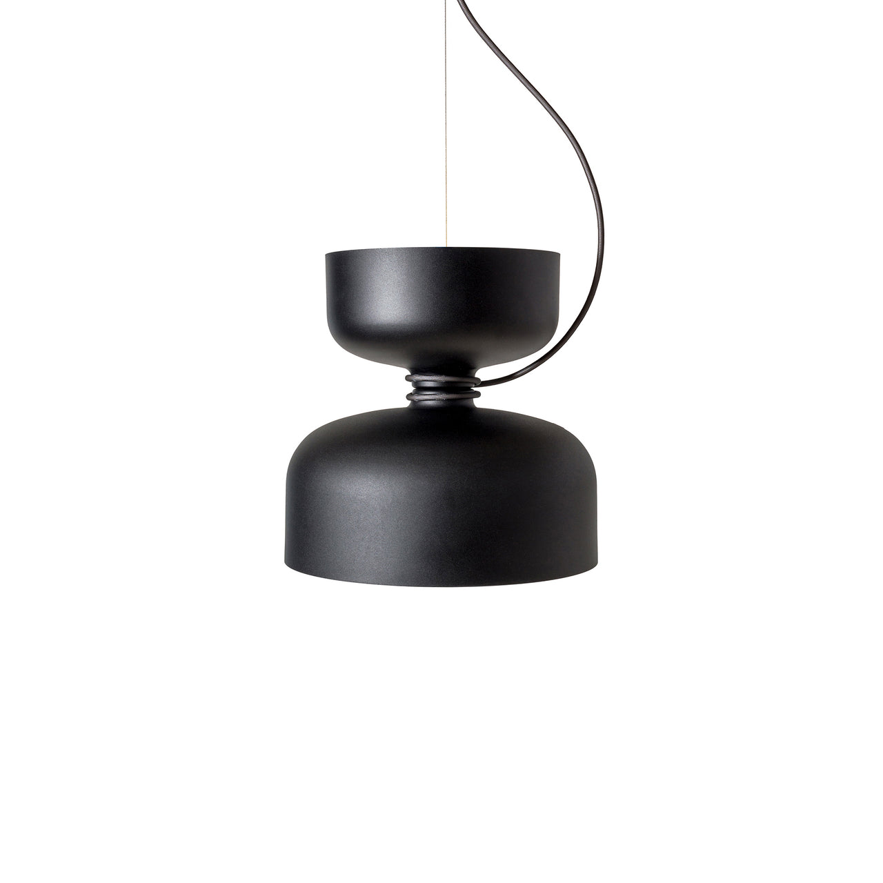 Spotlight Volumes Pendant Light: B+A + Black