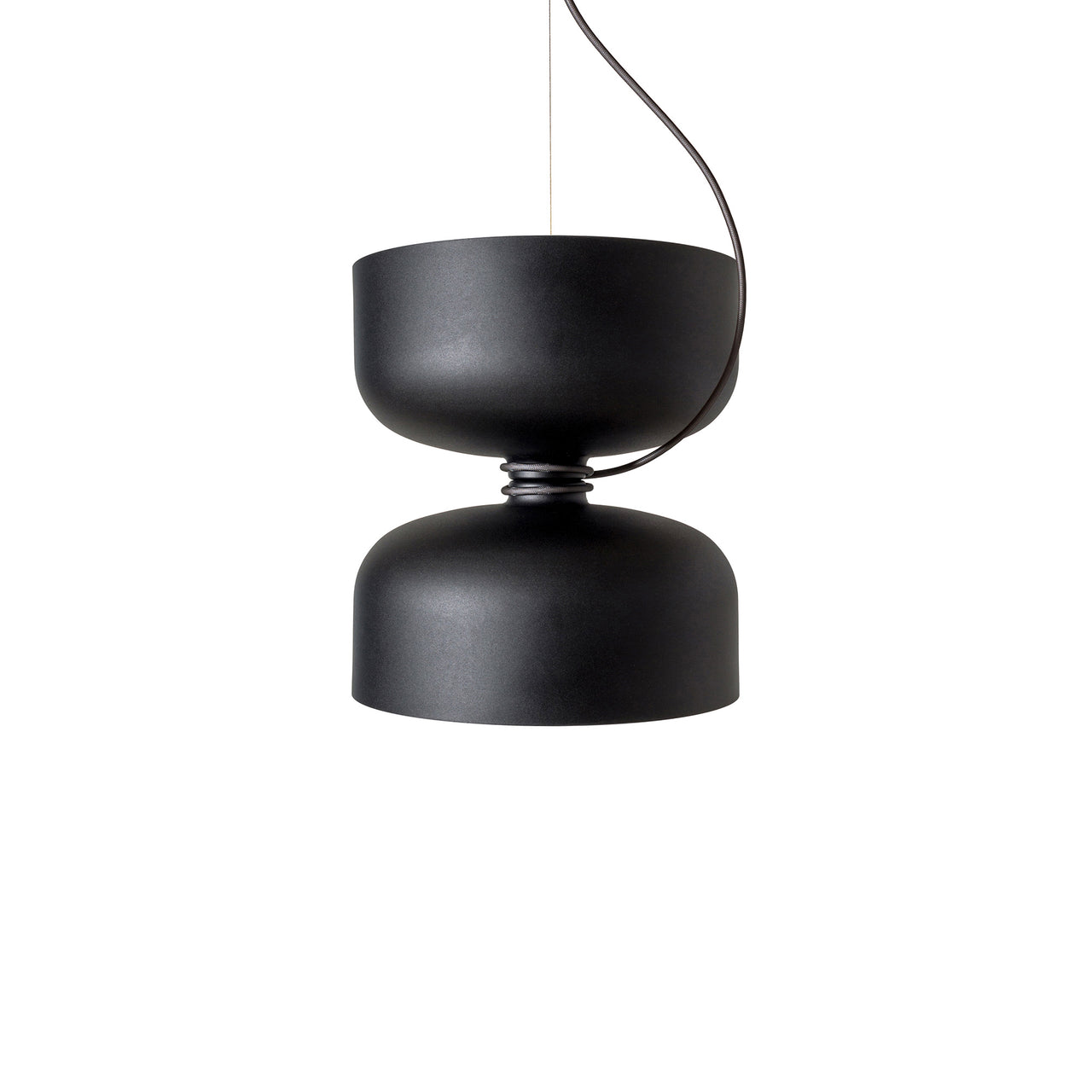 Spotlight Volumes Pendant Light: B+B + Black